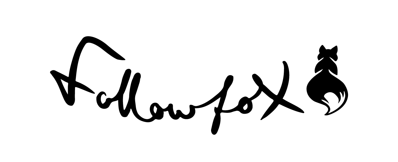 Logo FollowFox Citymaps zwart